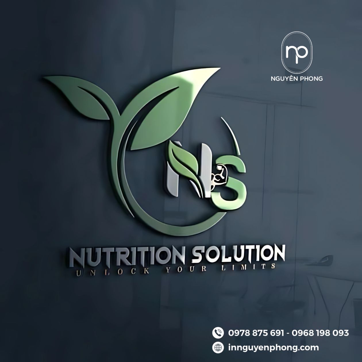Mẫu logo nông sản sạch